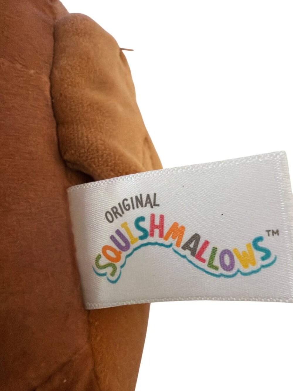 Original Squishmallows Chip the Beaver W/Backpack Back to School - Picture 4 of 4